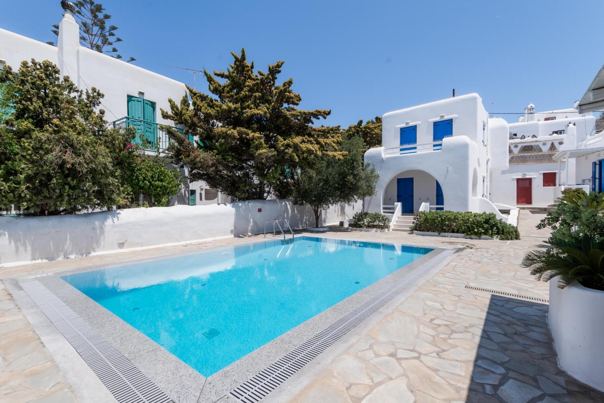 Olive Tree Mykonos Town Semi-Basement Apartment Exteriér fotografie